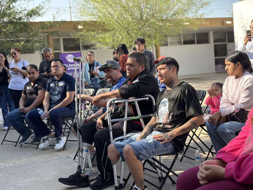 INAUGURA DIF ESTATAL TALLER DE PRÓTESIS EN CIUDAD JUÁREZ Y ENTREGA APARATOS GRATUITOS