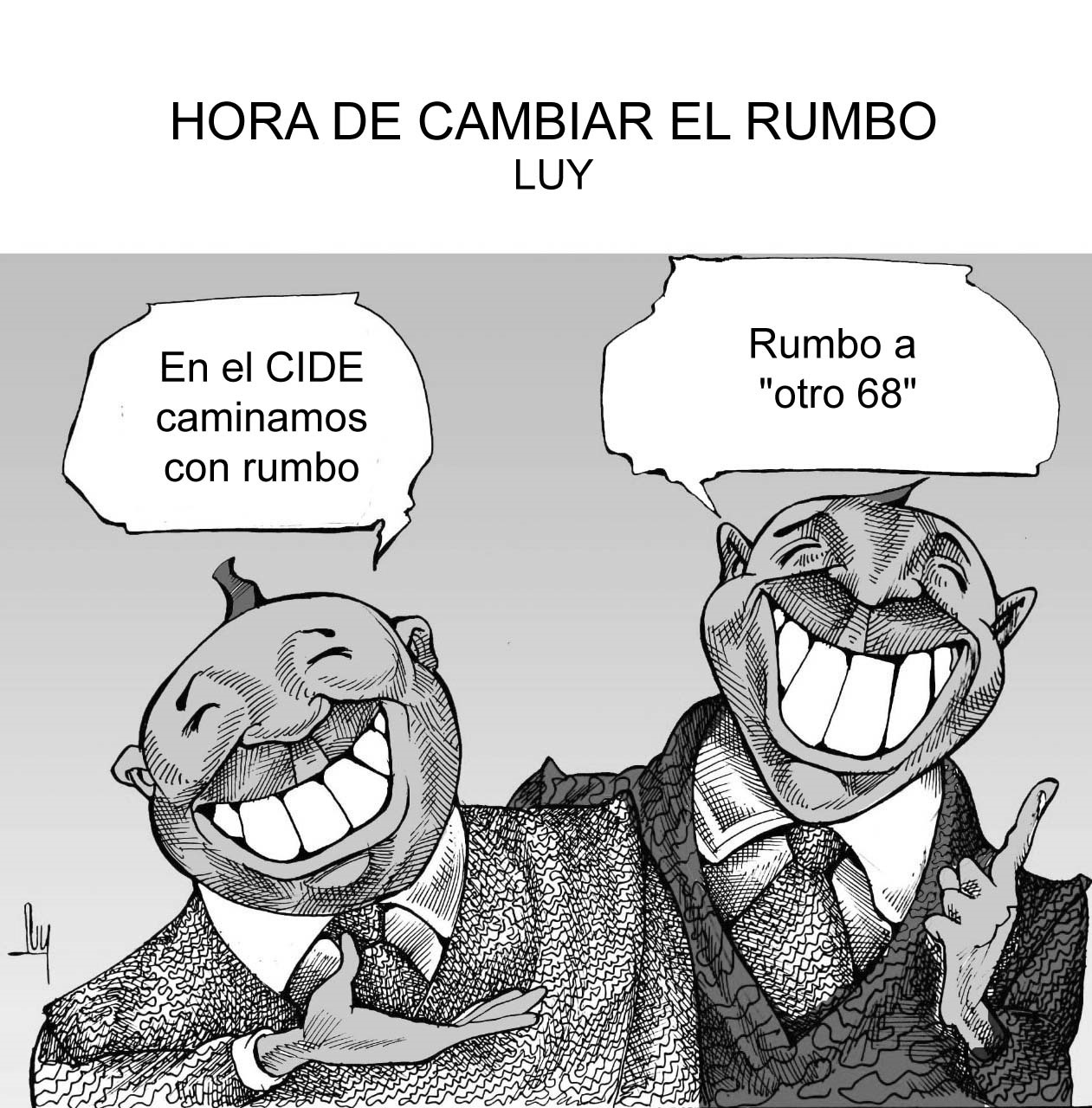 HORA DE CAMBIAR EL RUMBO-LUY