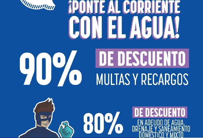 EXTIENDE JMAS PROGRAMA “PONTE AL CORRIENTE CON EL AGUA” AL MES DE FEBRERO