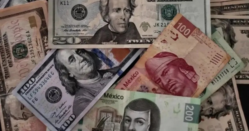 EL PESO MEXICANO SE DEBILITA ANTE EL DÓLAR