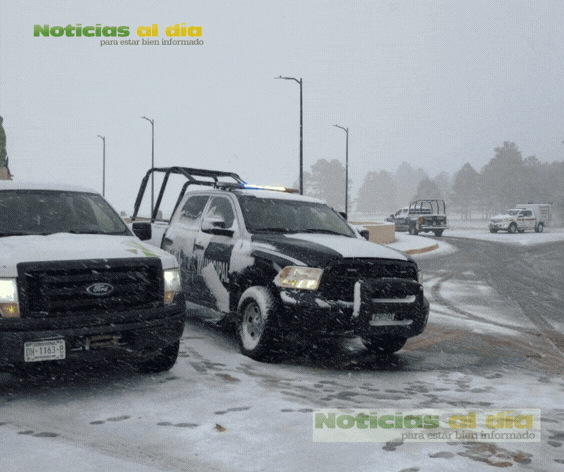 EMITE PROTECCIÓN CIVIL AVISO PREVENTIVO POR TERCERA TORMENTA INVERNAL EN EL ESTADO