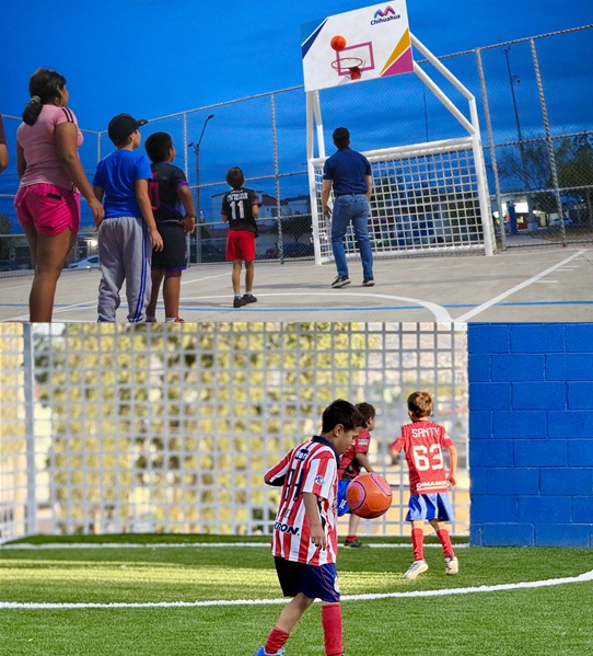 INTERVINO MUNICIPIO EN MANTENIMIENTO DE 20 ESPACIOS DEPORTIVOS DURANTE SEPTIEMBRE