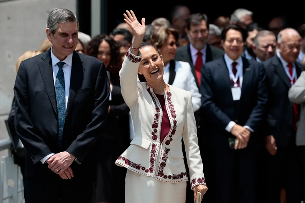 CLAUDIA SHEINBAUM  RECIBE DEL TEPJF SU CONFIRMACIÓN DE MANDATARIA ELECTA, CARGO QUE ASUMIRÁ EL 1 DE OCTUBRE