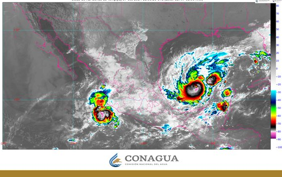 HURACÁN “MILTON”, DE CATEGORÍA 3, MANTENDRÁ SU DESPLAZAMIENTO SOBRE EL GOLFO DE MÉXICO