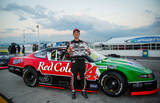 ALEX DE ALBA JR. CON LA POLE DE NASCAR MÉXICO SERIES EN EL “GRAN PREMIO RED COLA”