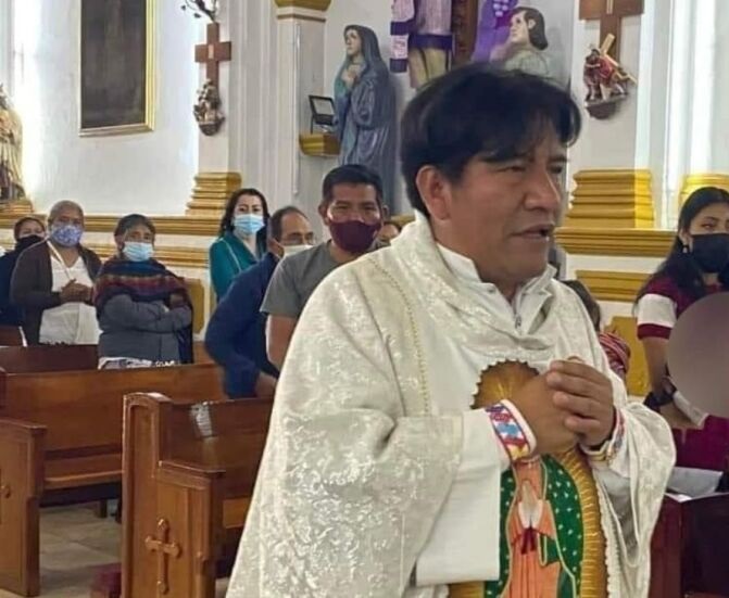 EL SACERDOTE MARCELO PÉREZ PÉREZ FUE ASESINADO EN SAN CRISTÓBAL DE LAS CASAS, CHIAPAS