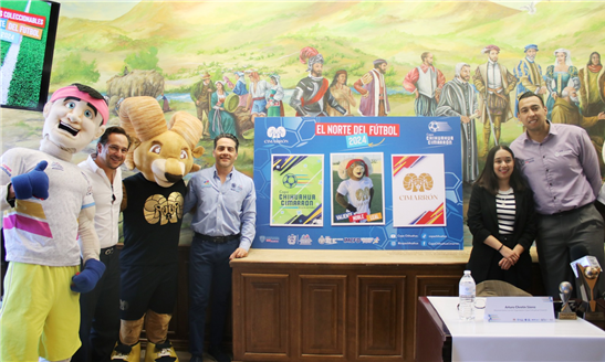 PRESENTAN TERCERA EDICIÓN DE LA COPA CHIHUAHUA ‘CIMARRÓN’ DE FUTBOL INFANTIL