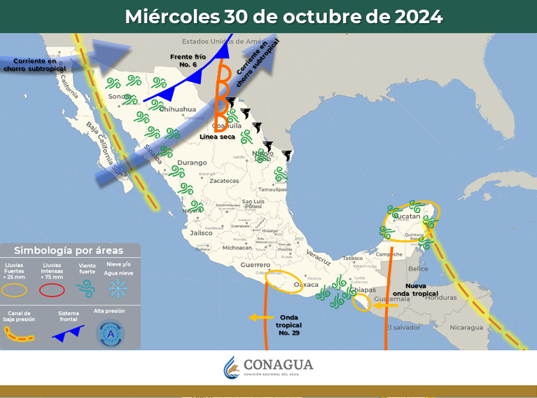 MANTIENE CEPC ALERTA PREVENTIVA POR PRONÓSTICO DE VIENTOS FUERTES PARA PRÓXIMAS HORAS