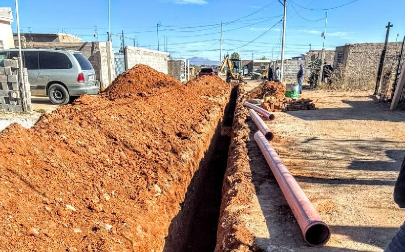 CONCLUYE INTRODUCCIÓN DE RED DE DRENAJE EN BENEFICIO DE 1,200 VECINOS DE LA COLONIA MARGARITAS