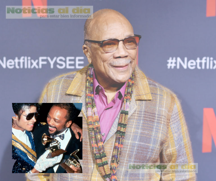 MUERE QUINCY JONES, PRODUCTOR MUSICAL DE MICHAEL JACKSON, A LOS 91 AÑOS