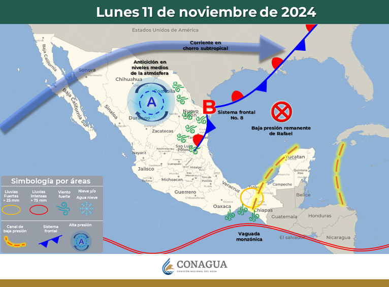 SEMANA GÉLIDA: FRENTE FRÍO BAJARÁ 4 DÍAS TERMÓMETROS A -10 EN ESTOS ESTADOS