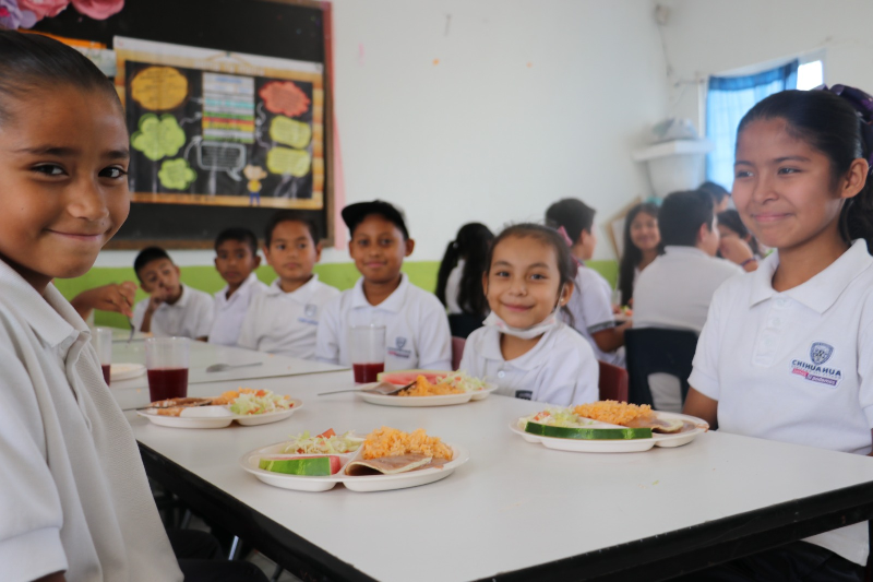 MÁS DE 5 MIL ESTUDIANTES RECIBEN DIARIAMENTE DESAYUNOS CALIENTES EN COMEDORES Y MÓDULOS ESCOLARES