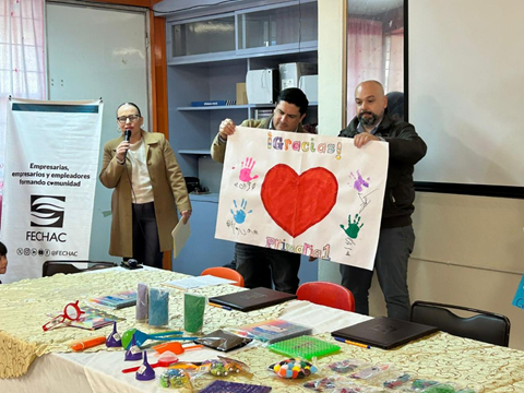 ENTREGA FECHAC EQUIPAMIENTO PARA CAM 2: FORTALECIENDO LAS HABILIDADES SENSORIALES Y MOTRICES DE LAS Y LOS ESTUDIANTES EN CAMARGO