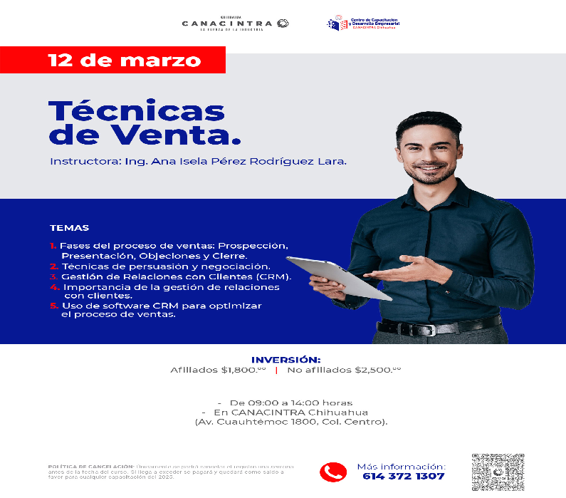 TÉCNICAS DE VENTA - MARZO 12