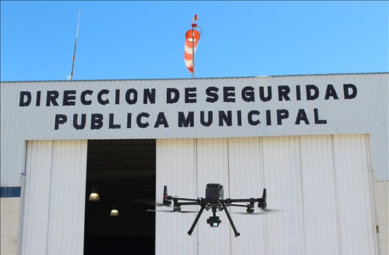 HAN REALIZADO DRONES DE LA POLICÍA MUNICIPAL MIL 400 INTERVENCIONES DE SEGURIDAD