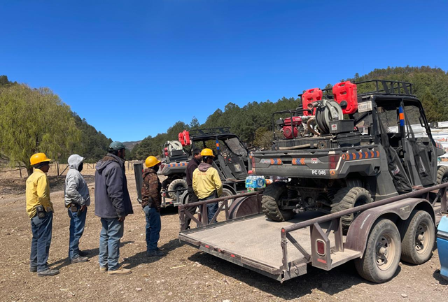 BRINDA CEPC APOYO A BRIGADAS FORESTALES EN EL MUNICIPIO DE GUERRERO