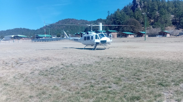  REALIZA PROTECCIÓN CIVIL EVALUACIONES EN MORIS PARA FORTALECER EL COMBATE DE INCENDIOS FORESTALES