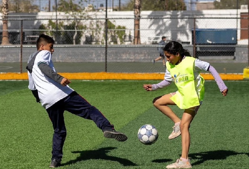 IMPULSAN FECHAC Y CASA CLUB ACTIVO VEINTE TREINTA EL DESARROLLO INFANTIL A TRAVÉS DEL DEPORTE EN DELICIAS