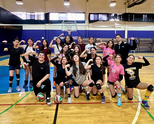 ASISTE REGIDOR GALICIA AL ENTRENAMIENTO DEL EQUIPO JUVENIL DE VOLEIBOL 