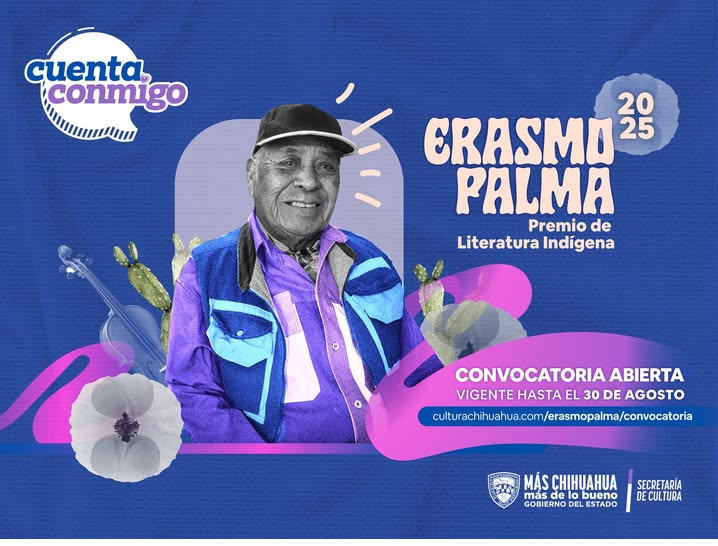 PARTICIPA EN EL PREMIO DE LITERATURA INDÍGENA ERASMO PALMA 2025