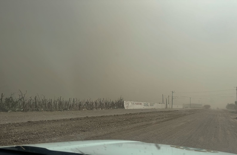 PREVALECE PRONÓSTICO DE VIENTOS FUERTES EN EL ESTADO