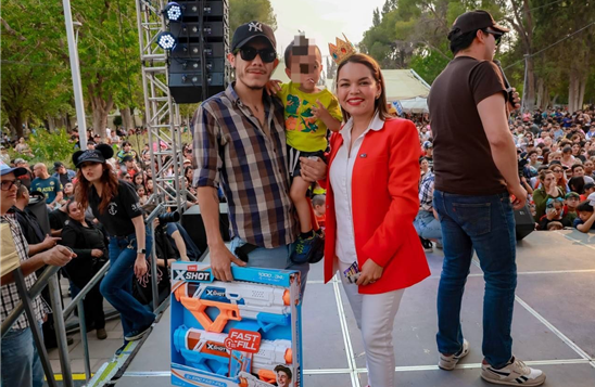 MÁS DE 18 MIL NIÑAS Y NIÑOS EN “PARTY FIESTA LOCA Y DIFERTIDA” EN LA CIUDAD DEPORTIVA