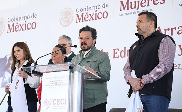 GOBIERNO DE MÉXICO INICIA CONSTRUCCIÓN DE CINCO CENTROS DE EDUCACIÓN Y CUIDADO INFANTIL (CECI) DEL IMSS EN CIUDAD JUÁREZ