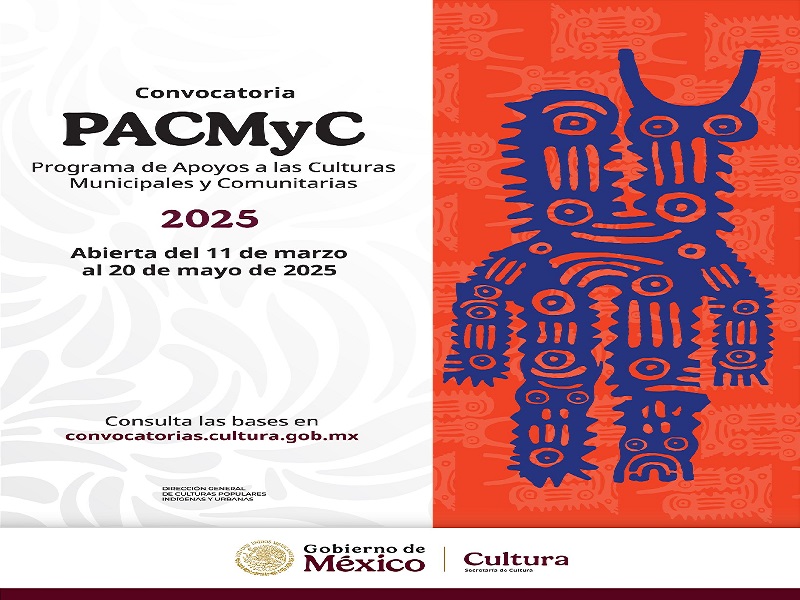 INVITA ESTADO Y FEDERACIÓN A PARTICIPAR EN LA CONVOCATORIA PACMYC 2025