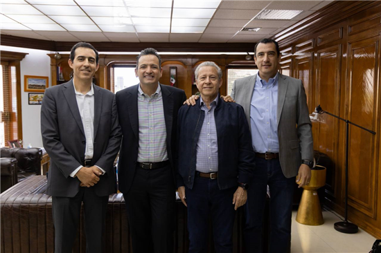DESEA ÉXITO ALCALDE BONILLA A JORGE BARUD, NUEVO PRESIDENTE DE EXPO CHIHUAHUA