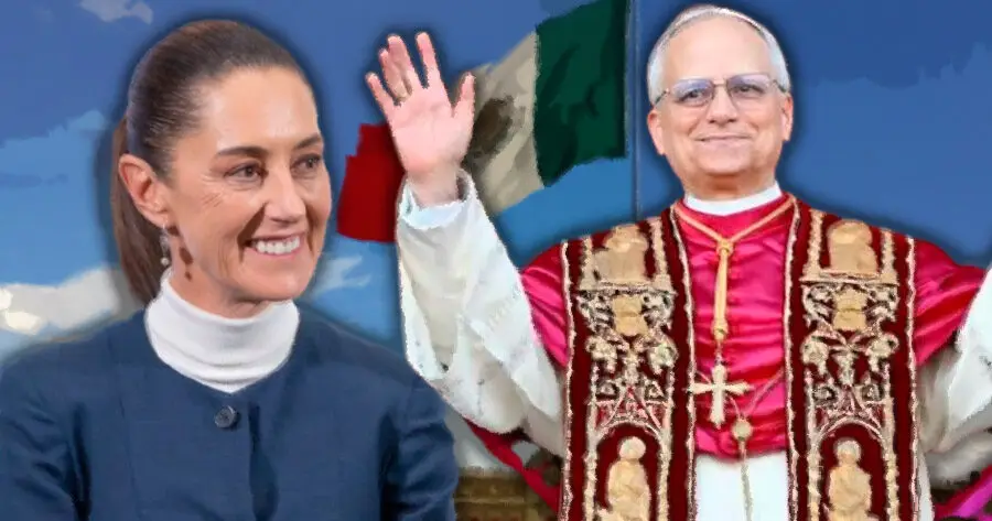 SHEINBAUM INVITARÁ A LEÓN XIV A MÉXICO