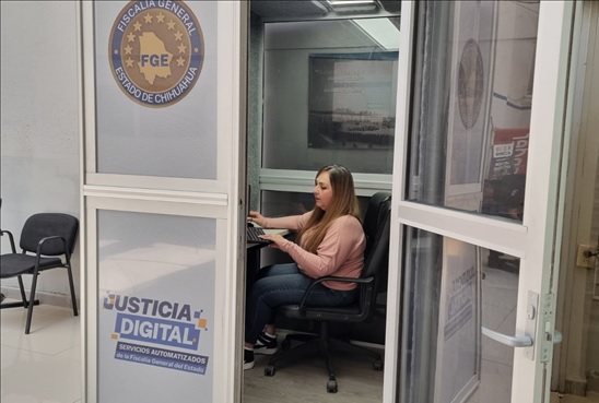 INVITA POLICÍA MUNICIPAL A UTILIZAR MÓDULO DE ATENCIÓN DE DENUNCIA VIRTUAL DE DELITOS EN LA COMANDANCIA NORTE