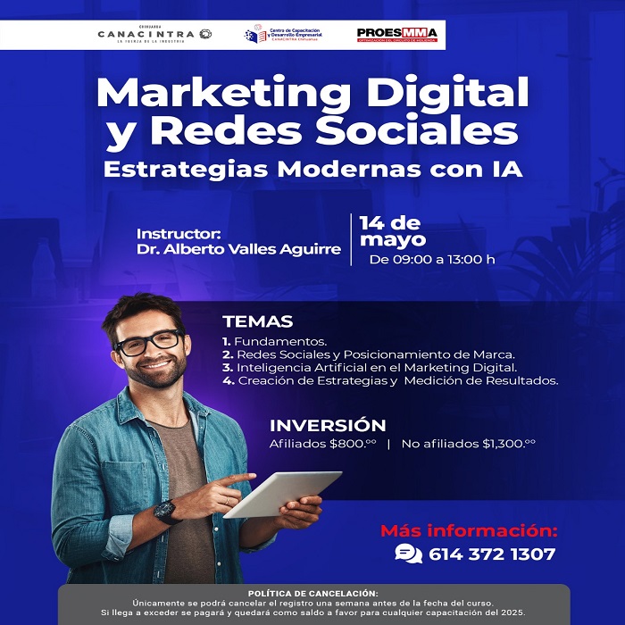 MARKETING DIGITAL Y REDES SOCIALES - 14 DE MAYO