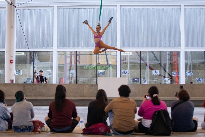EL ARTE CIRCENSE SE APODERA DEL PABELLÓN DE CULTURA COMUNITARIA EN CHAPULTEPEC