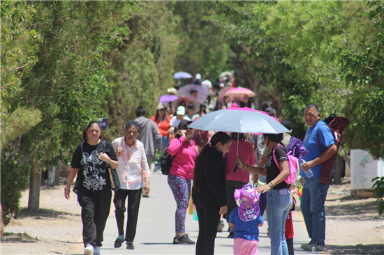 VISITARON MÁS DE 13 MIL CHIHUAHUENSES PANTEONES MUNICIPALES DEL 9 AL 11 DE MAYO