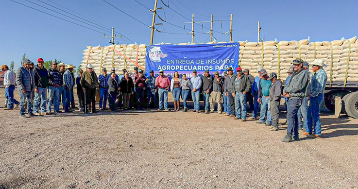 INICIA SECRETARÍA DE DESARROLLO RURAL ENTREGA DE 15 MIL TONELADAS DE MAÍZ MOLIDO A 10 MIL PRODUCTORES