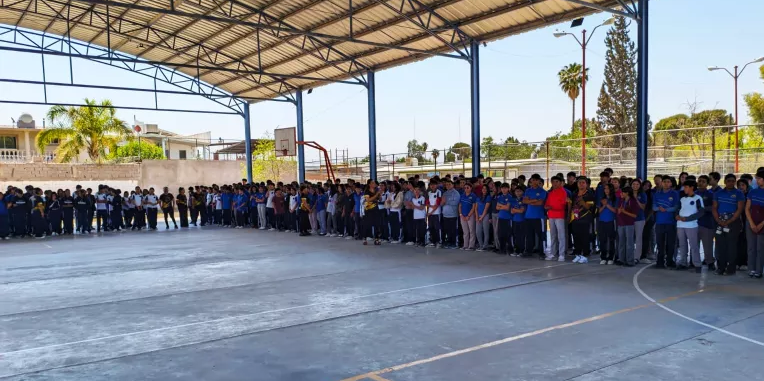 INAUGURAN SEYD Y MUNICIPIO DE DELICIAS OBRAS DE INFRAESTRUCTURA EN TRES ESCUELAS