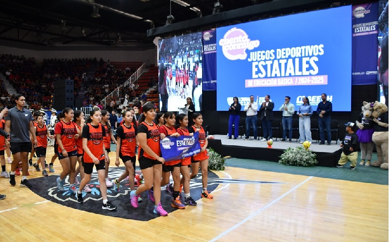 ARRANCAN LAS FINALES DE LOS JUEGOS DEPORTIVOS ESTATALES DE EDUCACIÓN BÁSICA 2024-2025