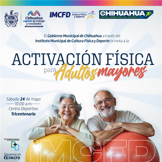 MUNICIPIO INVITA A ACTIVACIÓN MASIVA PARA ADULTOS MAYORES EN EL DEPORTIVO TRICENTENARIO
