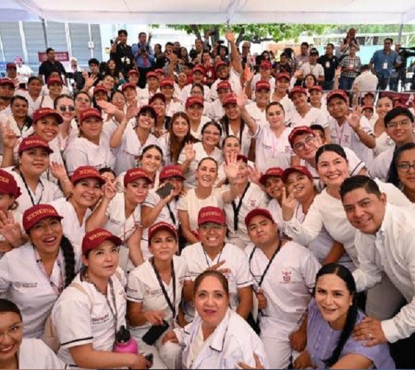 NO DESCARTO CONVOCAR A MOVILIZACIONES CONTRA EL IMPUESTO A LAS REMESAS EN EU: SHEINBAUM