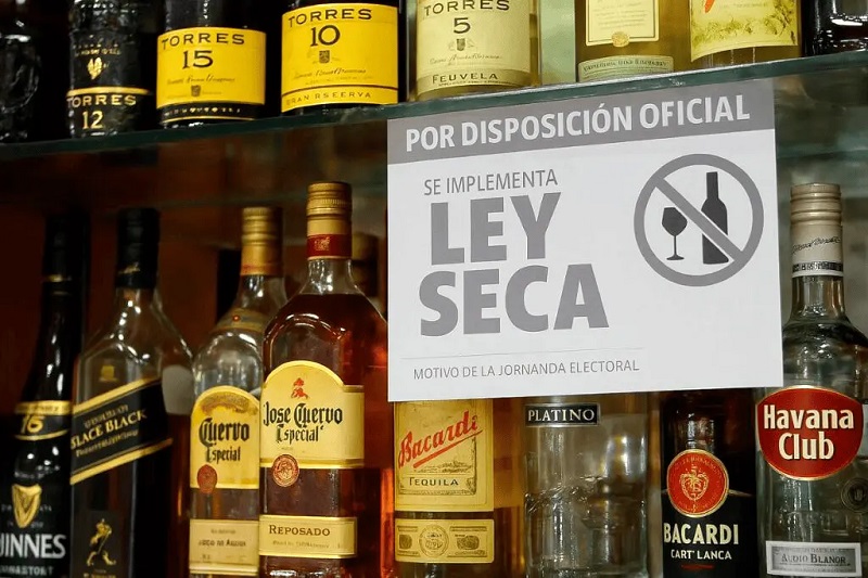 POR ELECCIONES HABRÁ LEY SECA EN ALGUNOS ESTADOS