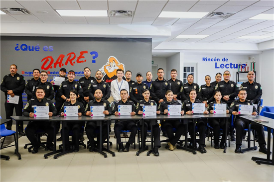 CAPACITA DIF MUNICIPAL  A 60 POLICÍAS EN CUIDADO DE NIÑAS, NIÑOS Y ADOLESCENTES