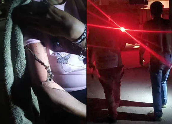 INCENDIAN UNA CASA EN CAMARGO; PAREJA RESULTA CON QUEMADURAS