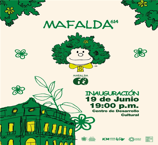 INVITA MUNICIPIO LA EXPOSICIÓN INTERNACIONAL “MAFALDA 614”