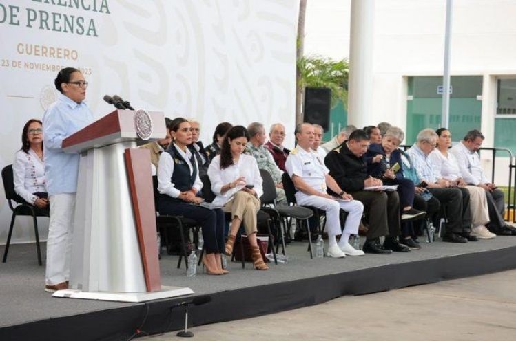 ROSA ICELA RODRÍGUEZ ESTUVO PRESENTE EN TIANGUIS DEL BIENESTAR EN ACAPULCO