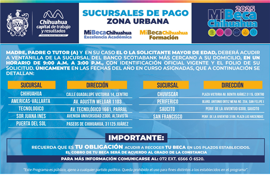 INICIA EL LUNES 16 DE JUNIO EL PAGO DE “MI BECA EXCELENCIA ACADÉMICA Y FORMACIÓN” DEL GOBIERNO MUNICIPAL