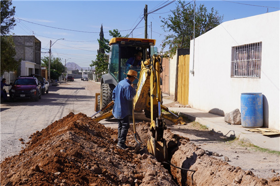 INICIA MUNICIPIO PAVIMENTACIÓN DE LA CALLE OSCAR GONZÁLEZ EN LA COLONIA NUEVO TRIUNFO
