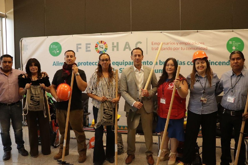 ENTREGA FECHAC A CEDAIN A.C., CENTRO PARA EL DESARROLLO DE LA TARAHUMARA IWITARIME A.C., AWÉ TIBUAME Y CRUZ ROJA DELEGACIÓN CREEL MÁS DE 1.5 MDP EN EQUIPO PARA EL COMBATE DE INCENDIOS EN LAS COMUNIDADES SERRANAS