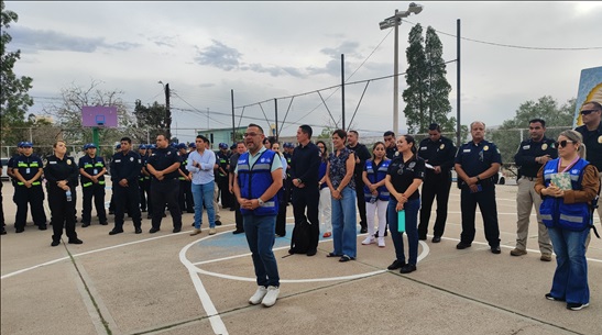 CONCLUYE OPERATIVO DE LA POLICÍA MUNICIPAL “24 HORAS EN TU BARRIO” EN COLONIA ROMA SUR