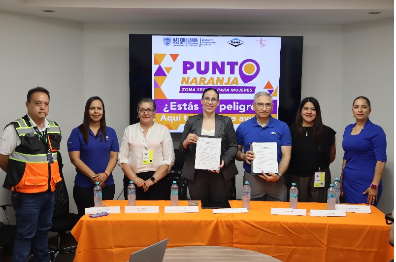 HABILITA ICHMUJERES “PUNTO NARANJA” EN LAS INSTALACIONES DE LA COMPAÑÍA DANA INCORPORATED
