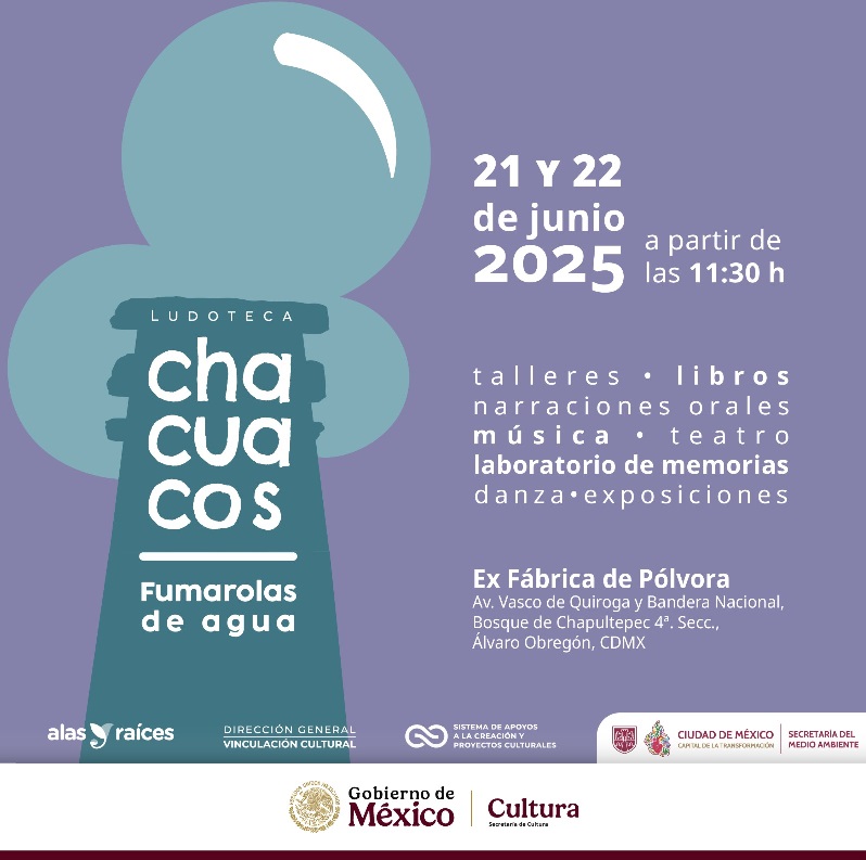 ARRANCAN ACTIVIDADES EN LA LUDOTECA “CHACUACOS, FUMAROLAS DE AGUA”, EN LA EX FÁBRICA DE PÓLVORA